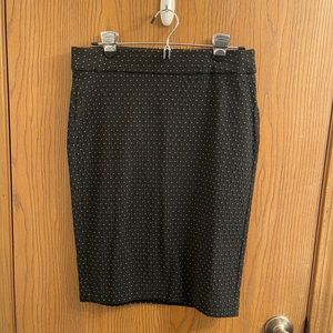 Elle Pencil Skirt (Black, M)